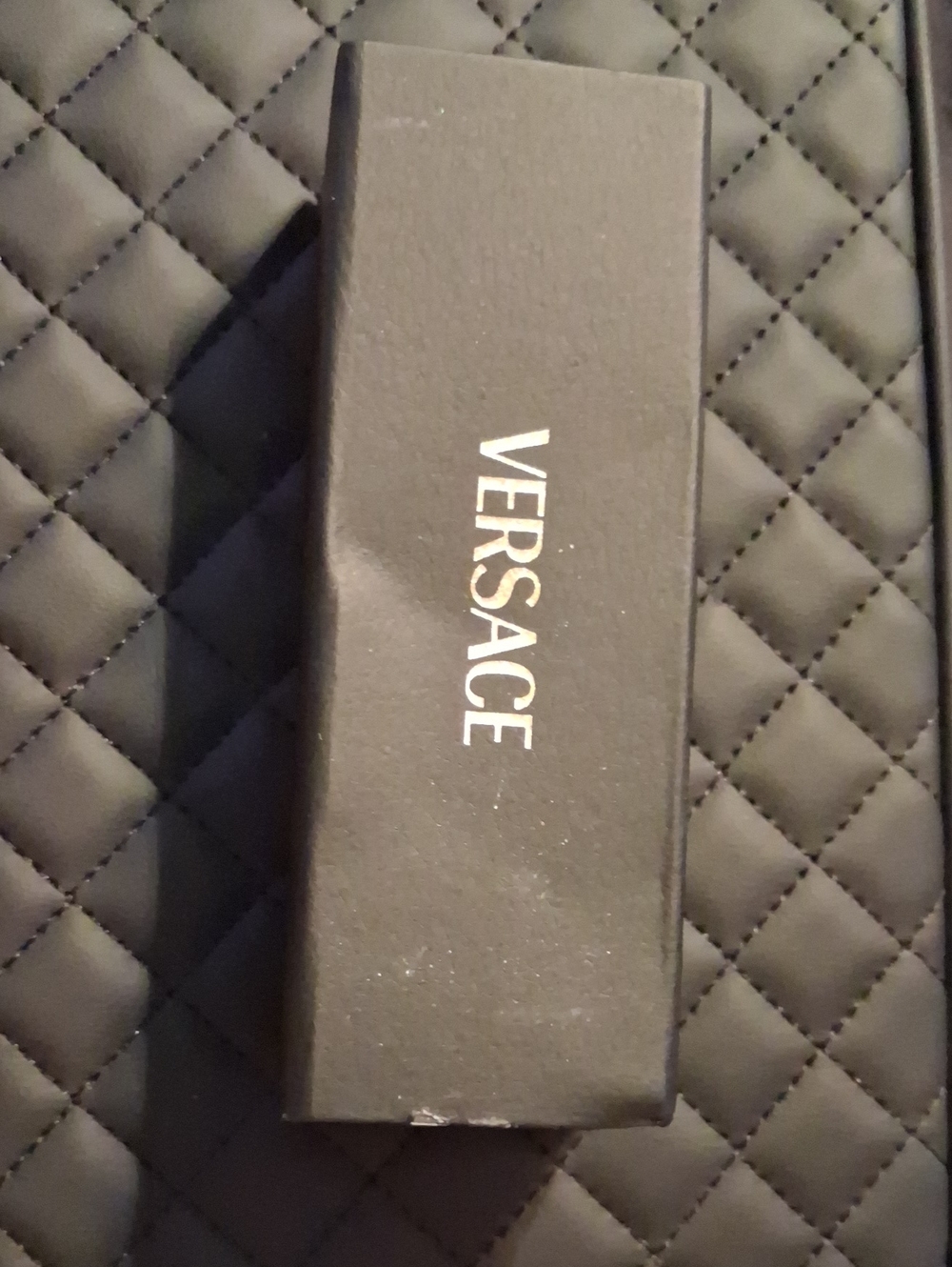 Versace Black and White Sunglasses Box